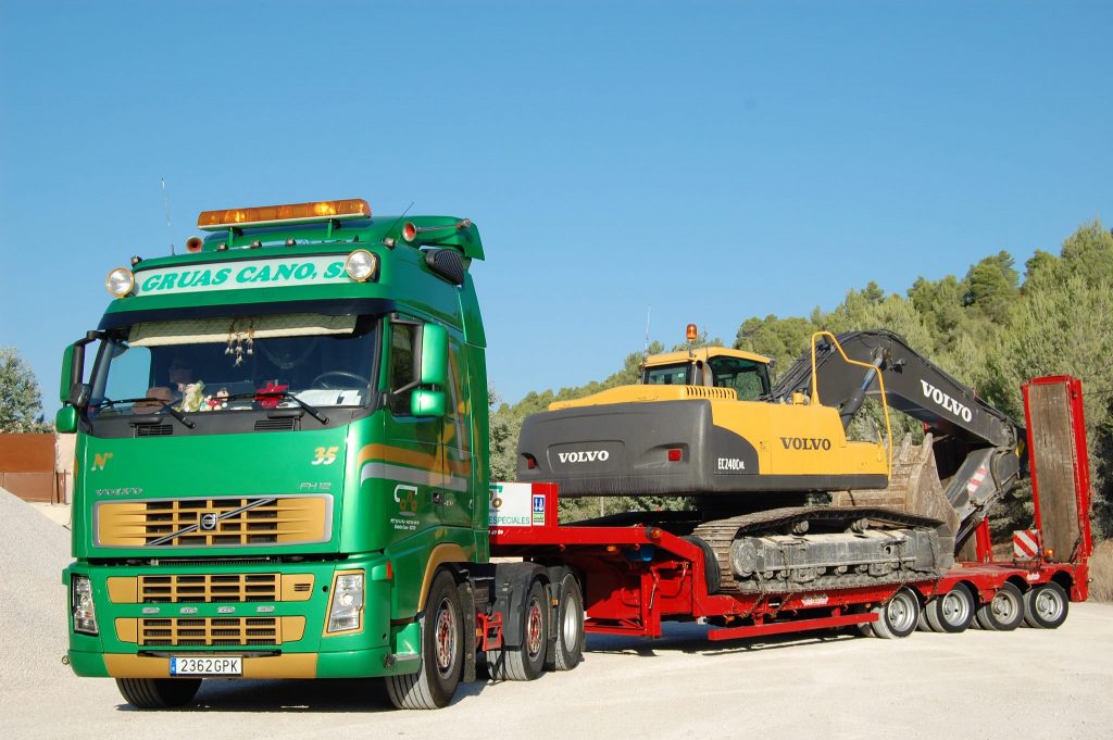 transporte de excavadoras pesadas transporte de excavadoras pesadas