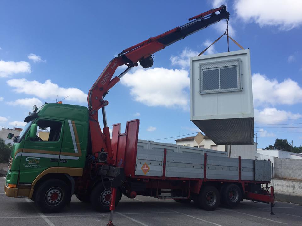 transporte de módulos para construcción casas modulares grúas Cano (7) transporte de módulos para construcción casas modulares grúas Cano (7)